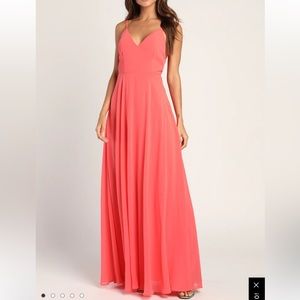 Tie-Back Sleeveless Maxi Dress XS